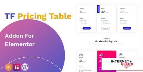 TFPricing table Addon For Elementor v1.0.1 50088