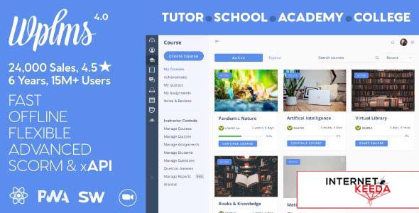 WPLMS v4.0.4 - Learning Management System for WordPress 50262