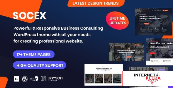 Socex v1.0 - Consulting & Business WordPress theme 50337