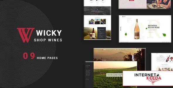 Wicky v1.0.0 – Wine Shop WooCommerce Theme 50356