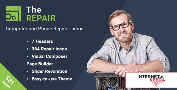 The Repair v2.9.1 - Computer and Electronic WordPress Theme 50405