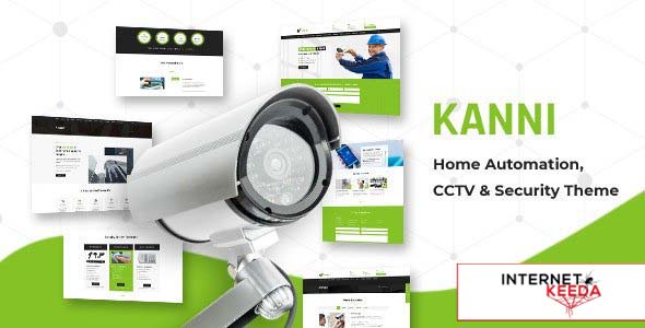 Kanni v2.2 - Home Automation, CCTV Security Theme 50479