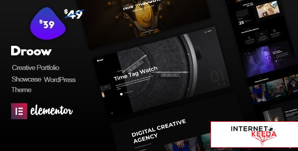 Droow v1.2.0 - Ajax Portfolio WordPress Theme 50508