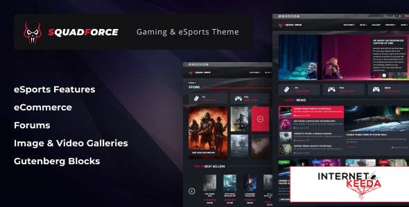 SquadForce v1.1.5 - eSports Gaming WordPress Theme (formerly Good Games) 50510