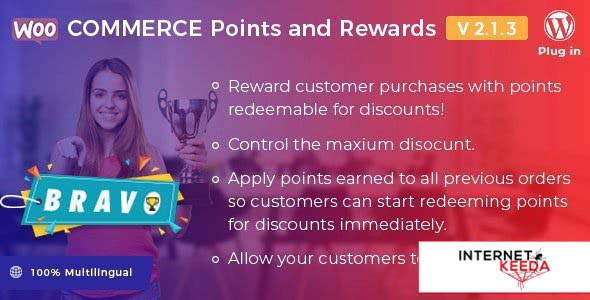 Bravo v2.1.3 - WooCommerce Points and Rewards 50514