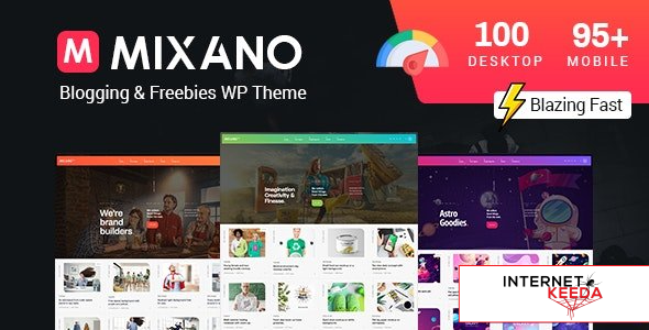 Mixano v1.1.6 - Minimal WordPress Theme 50521