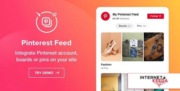 Pinterest Feed v1.2.0 - WordPress Pinterest Feed plugin 50542