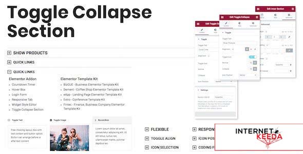 Toggle Collapse Section v1.0.0 - Elementor Addon 50572