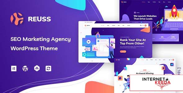 Reuss v1.0.3 - SEO Marketing Agency WordPress Theme 50586