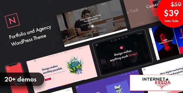 Niro v1.0 - Creative Agency & Portfolio WordPress Theme 50588