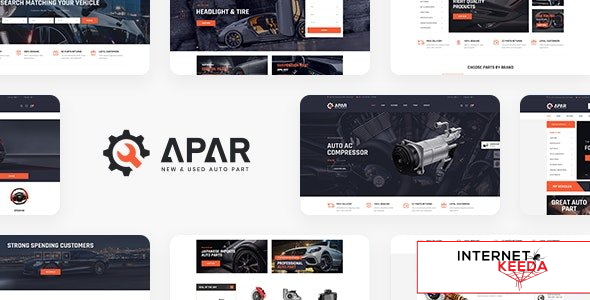 Apar v1.0.1 - Auto Parts WordPress Shop Theme 50591