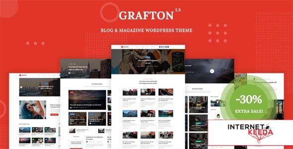 Grafton v1.4 - Blog & Magazine WordPress Theme 50630