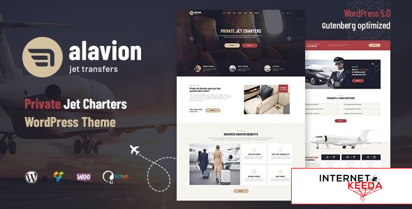 Alavion v1.1.3 - Private Jet Charters WordPress Theme 50669