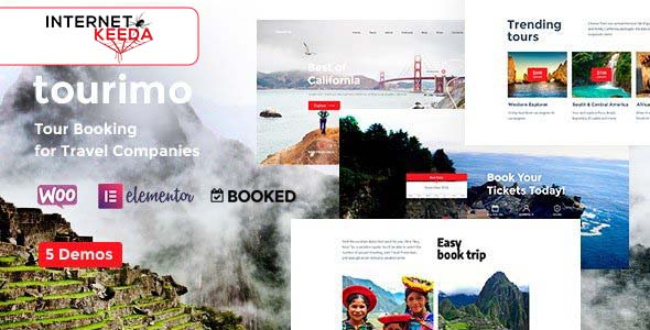 Tourimo v1.0 - Tour Booking WordPress Theme 50918