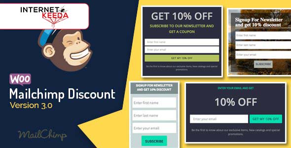 Woocommerce Mailchimp Discount v3.8 50963