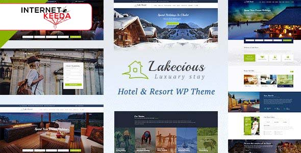 Lakecious v3.0 - Resort and Hotel WordPress Theme 51000