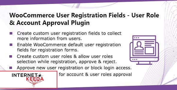 WooCommerce User Registration Plugin v1.0.7 - Custom Fields, validate login & customer roles 51006