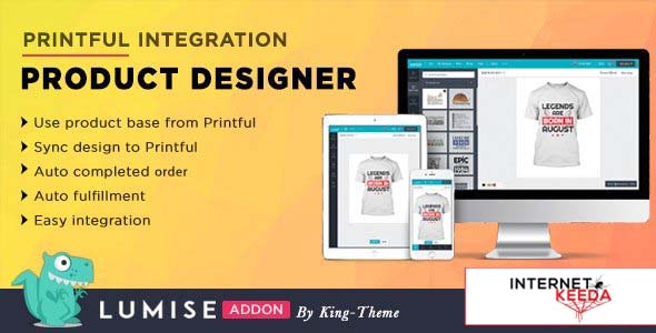 Printful Integration v1.0 - Addon for Lumise Product Designer 51092