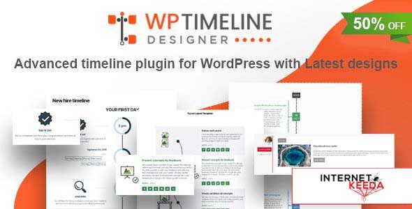 WP Timeline Designer Pro v1.4.4 - WordPress Timeline Plugin 63025