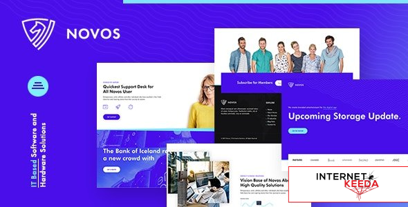 Novos v1.0.0 - IT Company & Digital Solutions Wordpress Theme 51252