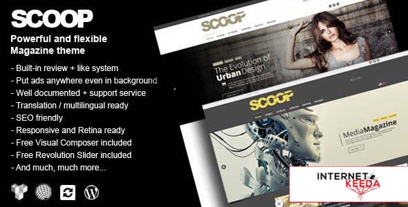 Scoop v5.2.0 - A Magazine Theme For WordPress 51283