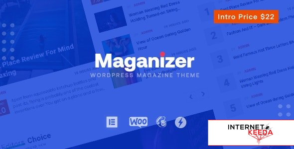 Maganizer v1.0 - Modern Magazine WordPress Theme 51545