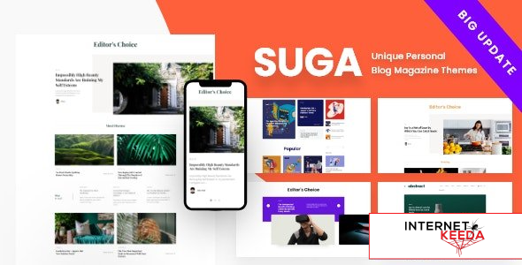 Suga v2.3.13 - Magazine and Blog WordPress Theme 51551