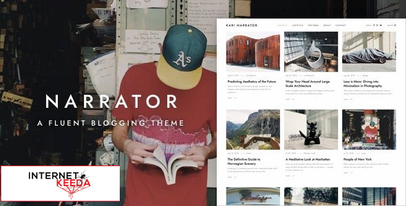 Narrator v1.3.4 - A Fluent WordPress Blogging Theme 51685