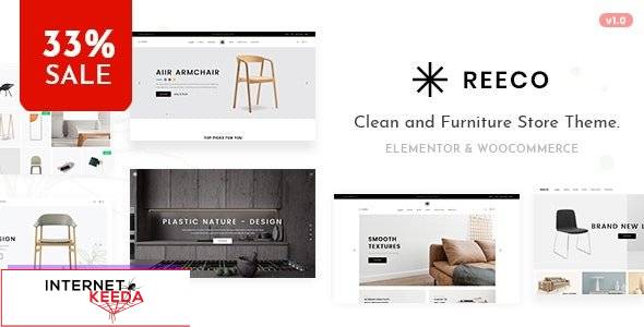 Reeco v1.2 - Furniture WooCommerce WordPress Theme 56590