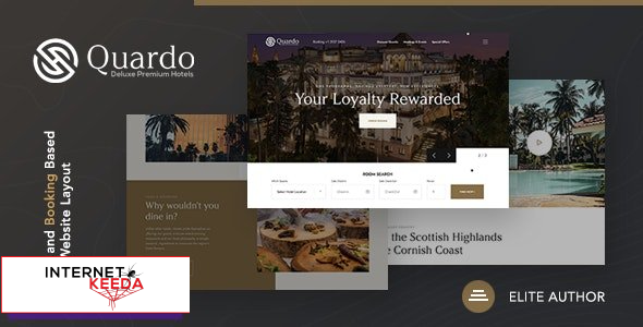 Quardo v1.0.0 - Deluxe Hotels WordPress Theme 51738