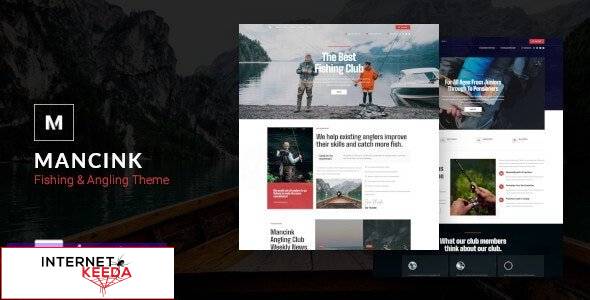 Mancink v1.0 - Fishing & Angling WordPress Theme 51749