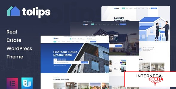 Tolips v1.2.1 - Real Estate WordPress Theme 51914