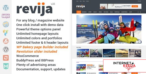 Revija v3.5 - Blog/Magazine WordPress Theme 51961