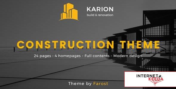 Karion v2.0 - Construction & Building WordPress Theme 52150