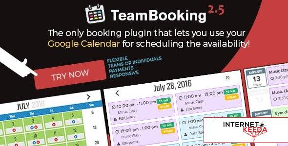 Team Booking v2.5.8 - WordPress booking system 52157