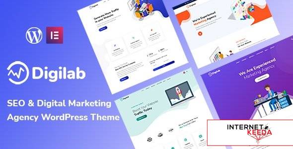 Digilab v1.0.1 - Digital Marketing Agency WordPress Theme 52216