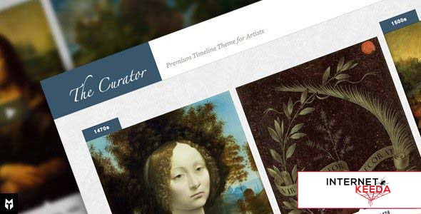 The Curator v1.4.9.3 - Premier WP Timeline Theme for Artists 52329