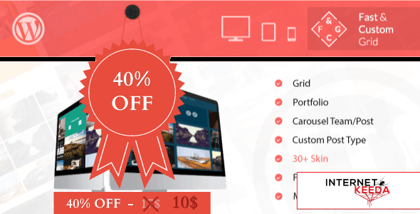 Fast & Custom Grid v1.0 - Wordpress Plugin 52373