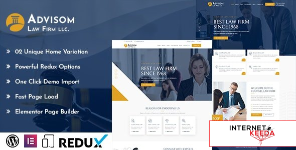 Advisom v1.1 - Law Firm WordPress Theme 52426