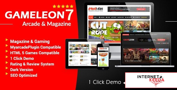 Gameleon v7.0.3 - WordPress Magazine & Arcade Theme 52445