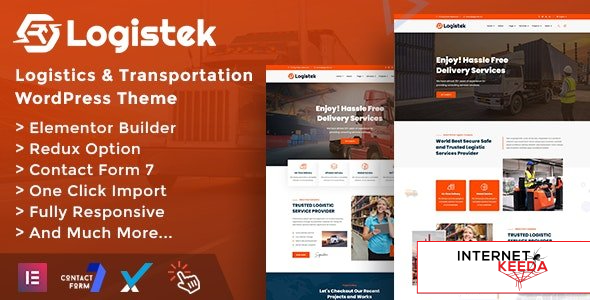 Logistek v1.0 - Logistics & Transportation WordPress Theme 52560