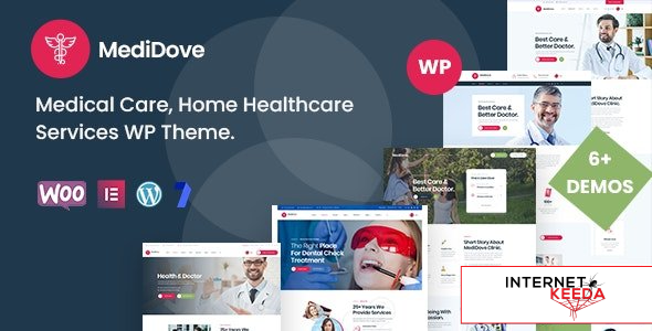 MediDove v2.2.0 - Medical Care, Home Healthcare Service WP Theme + RTL 55584