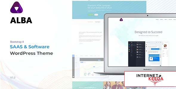 Alba v1.0 - Startup/Software WordPress Theme 52785