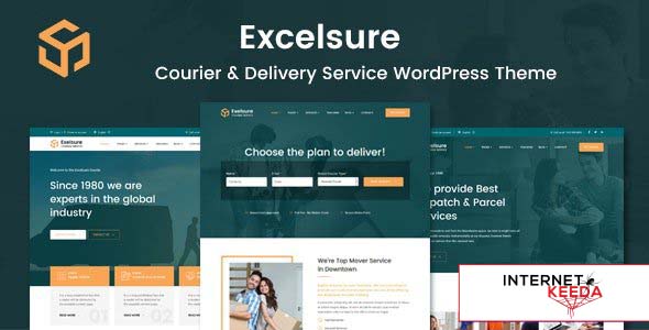 Excelsure v1.0 - Courier Delivery WordPress Theme 52800