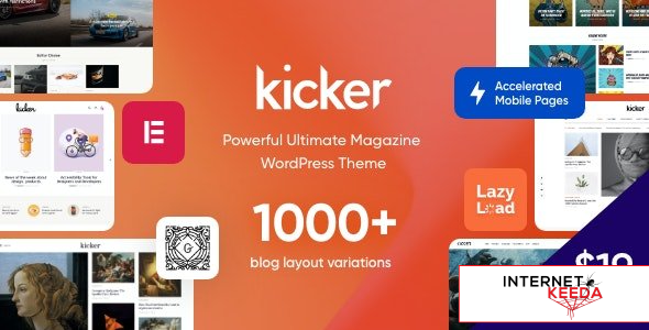 Kicker v1.3.4.7 - Multipurpose Blog Magazine WordPress Theme + Gutenberg 55839