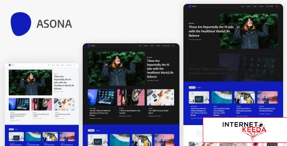 Asona v1.3 - Creative Minimal Blog and Magazine WordPress Theme 52929