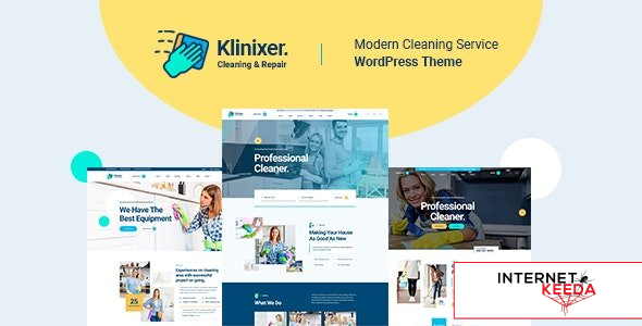 Klinixer v1.0.2 - Cleaning Services WordPress Theme + RTL 53839