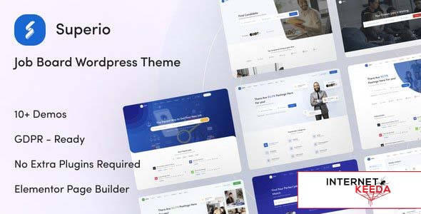 Superio v1.2.28 – Job Board WordPress Theme 57803