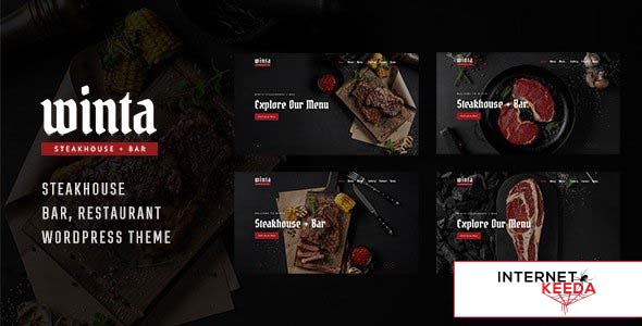 Winta v1.0 - Steakhouse Restaurant WordPress Theme 53133