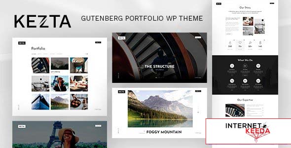 Kezta v1.1 - Gutenberg Portfolio for WordPress 53170